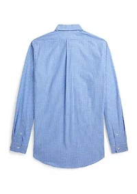Classic Fit Poplin Shirt