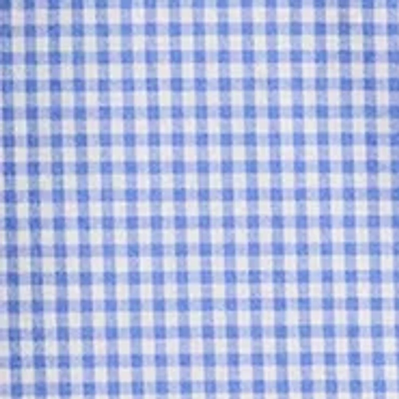 Slim Fit Checked Stretch Poplin Shirt