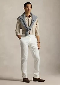 Men's Classic Fit Gingham Stretch Poplin Shirt
