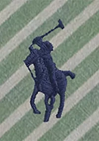 Classic Fit Striped Stretch Poplin Shirt