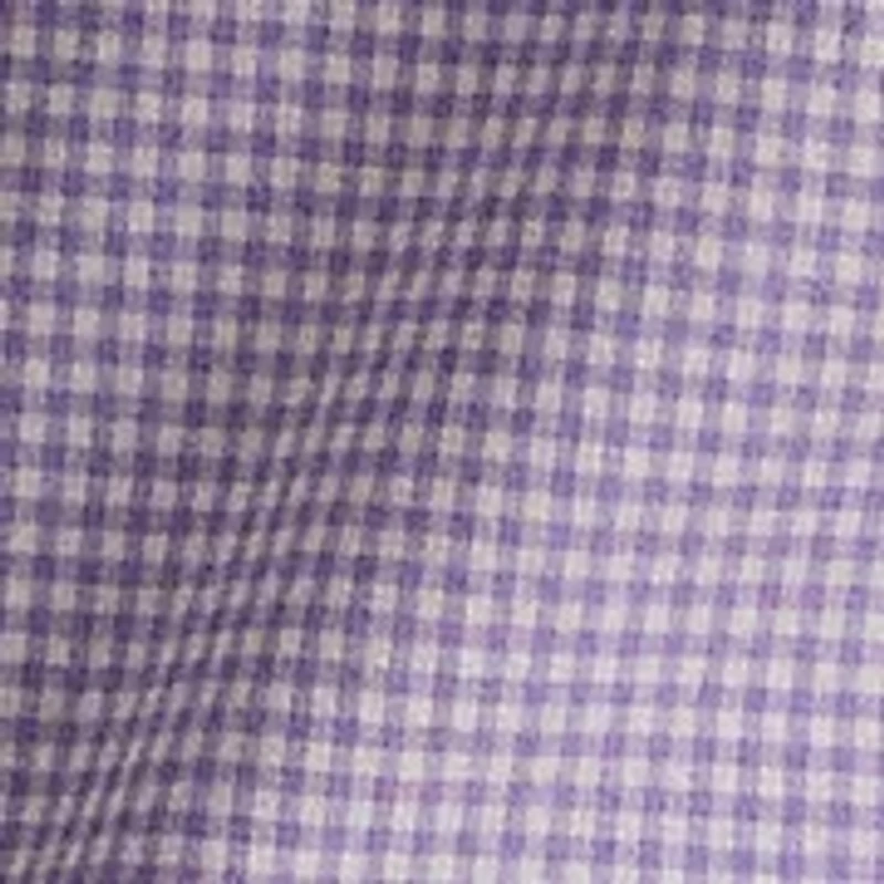 Slim Fit Gingham Stretch Poplin Shirt