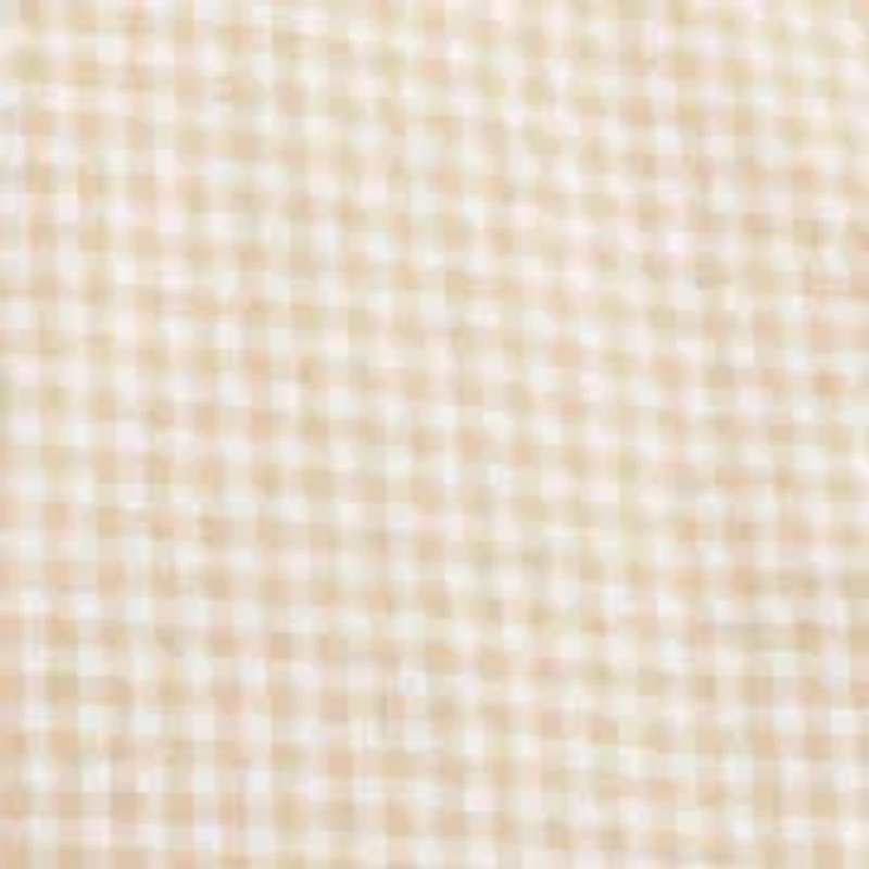Slim Fit Gingham Stretch Poplin Shirt
