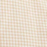 Slim Fit Gingham Stretch Poplin Shirt