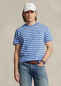 Classic Fit Striped Jersey T-Shirt