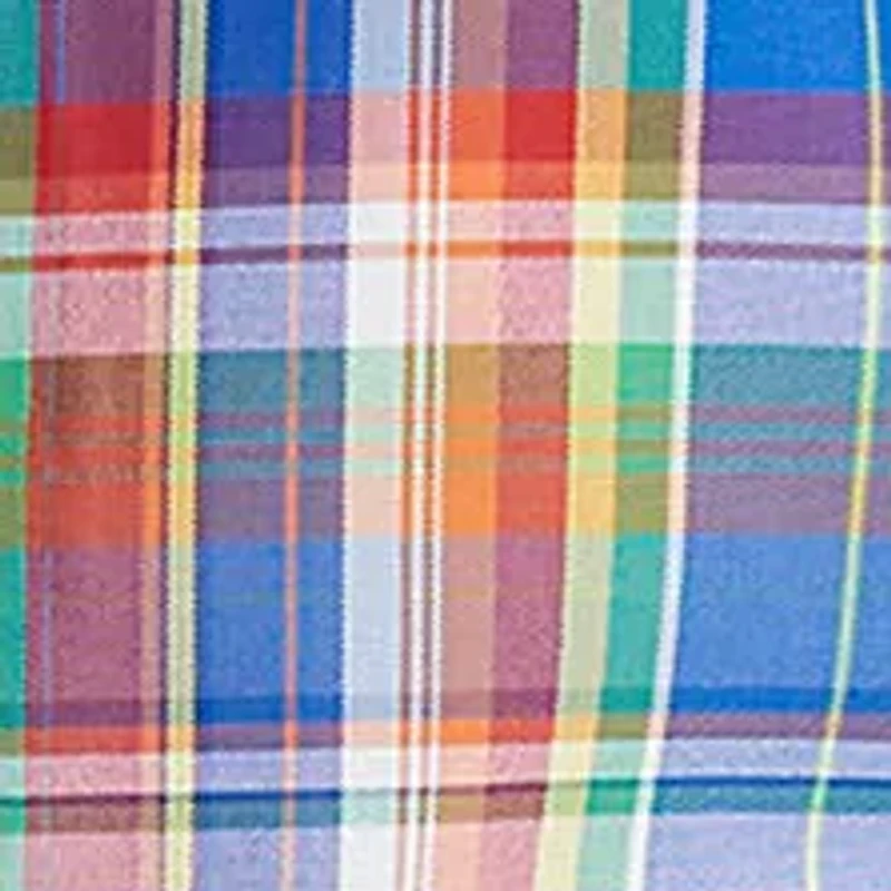 Classic Fit Plaid Oxford Shirt