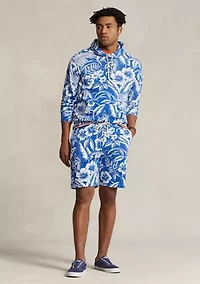 Floral Spa Terry Hoodie