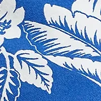 Monstera Print Spa Terry Shorts
