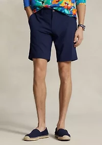 9.5-Inch Stretch Dobby Beach Shorts