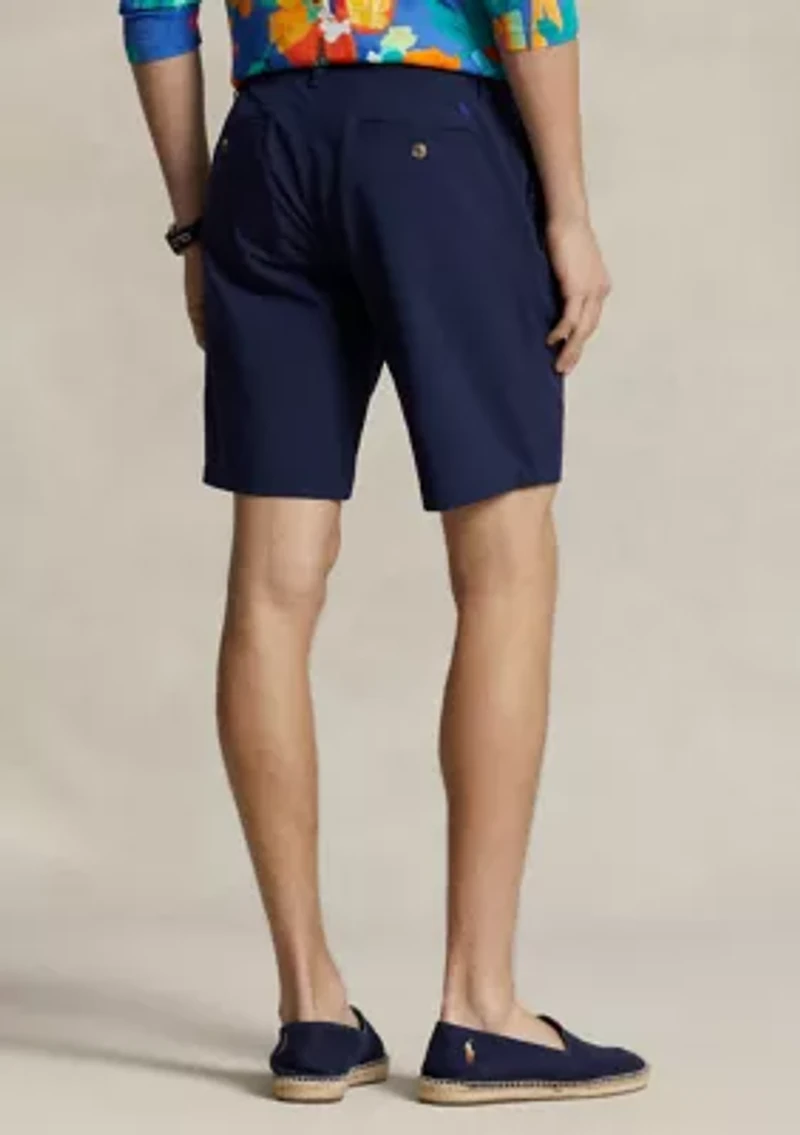 9.5-Inch Stretch Dobby Beach Shorts