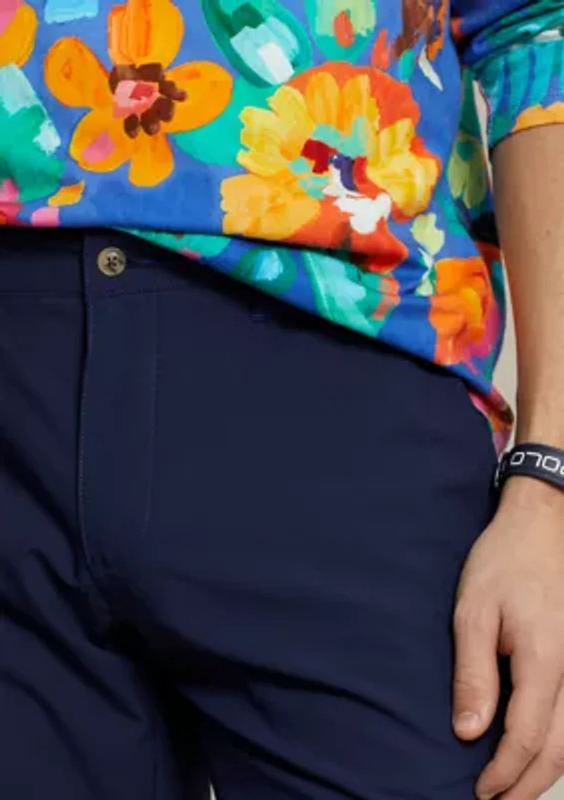 9.5-Inch Stretch Dobby Beach Shorts