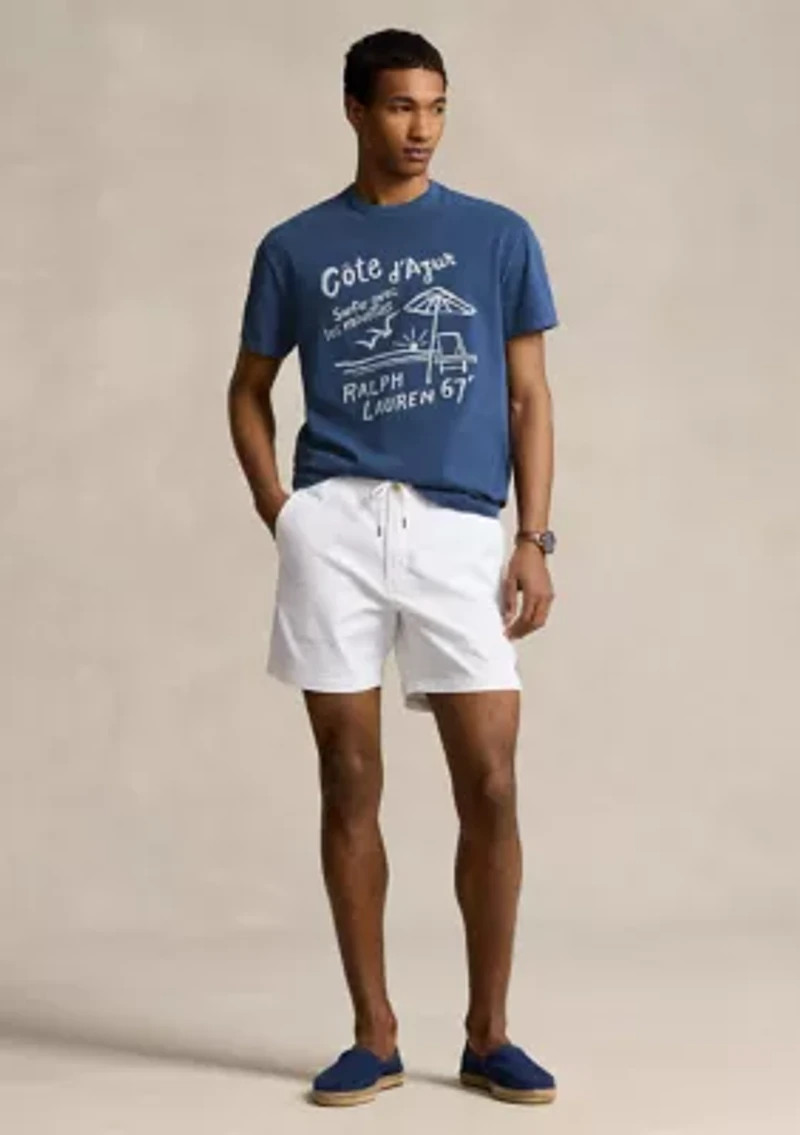 Classic Fit Embroidered Jersey T-Shirt