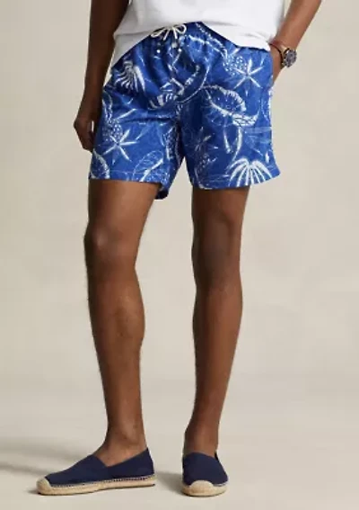 5.75-Inch Hoffman Print Swim Trunks