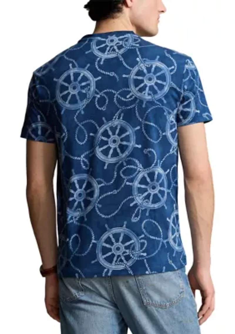 Classic Fit Nautical Jersey T-Shirt