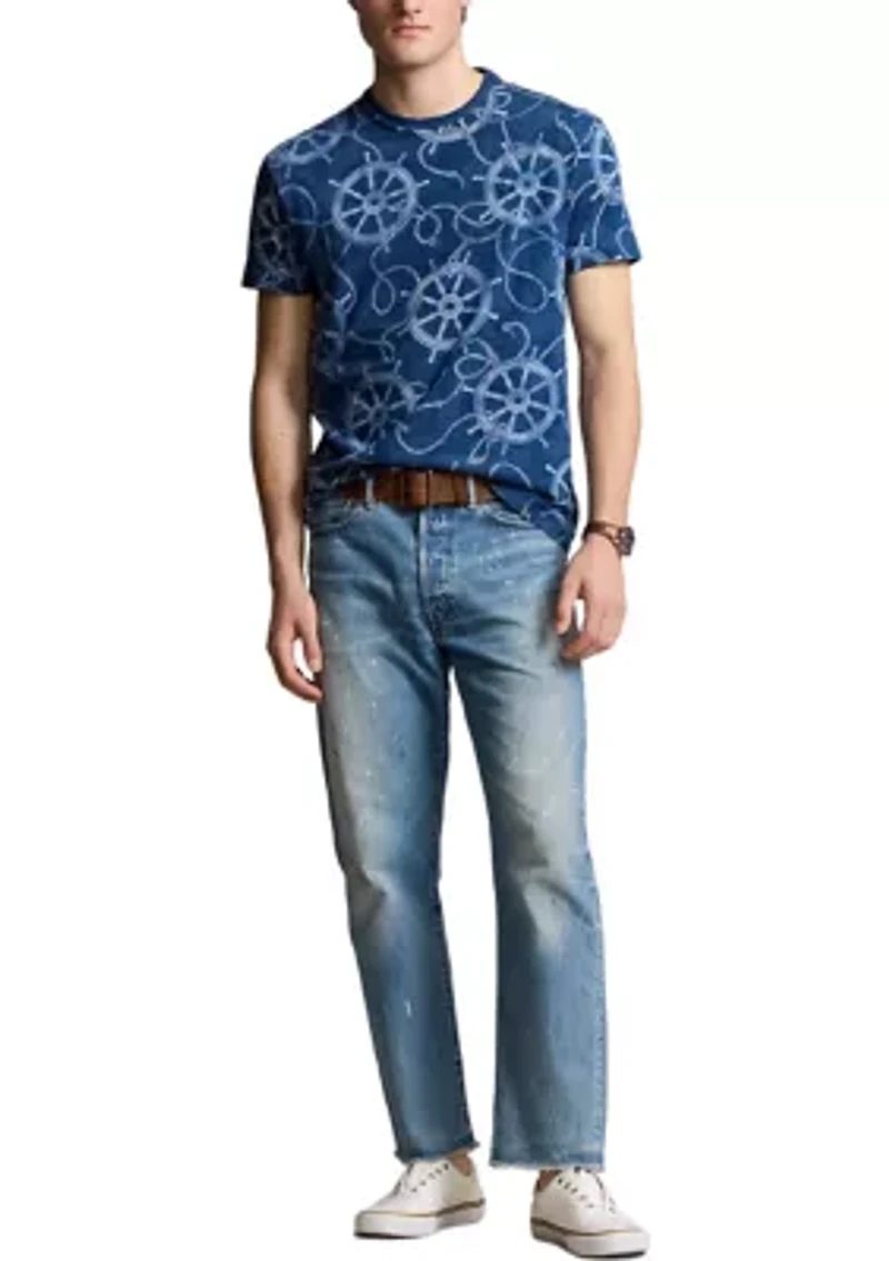 Classic Fit Nautical Jersey T-Shirt