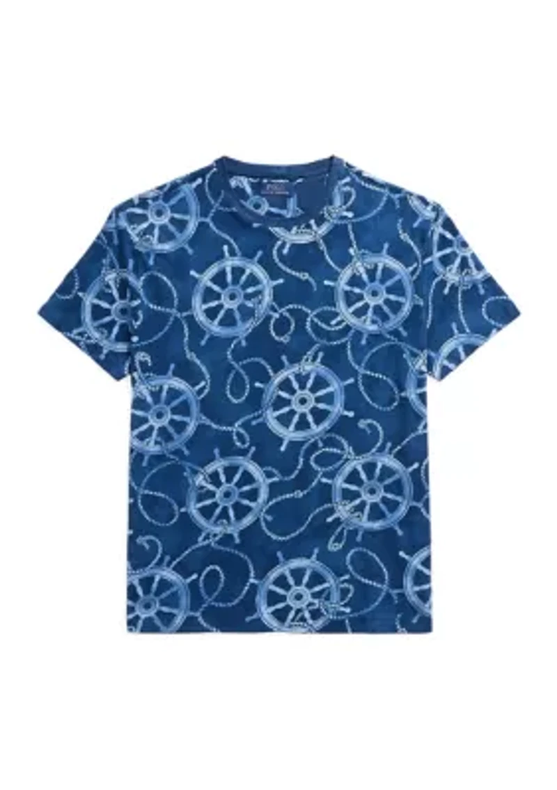 Classic Fit Nautical Jersey T-Shirt