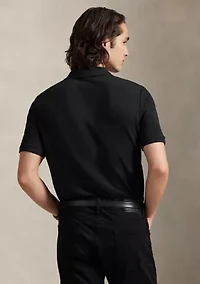 Pink Pony Stretch Mesh Polo Shirt