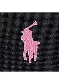 Pink Pony Stretch Mesh Polo Shirt