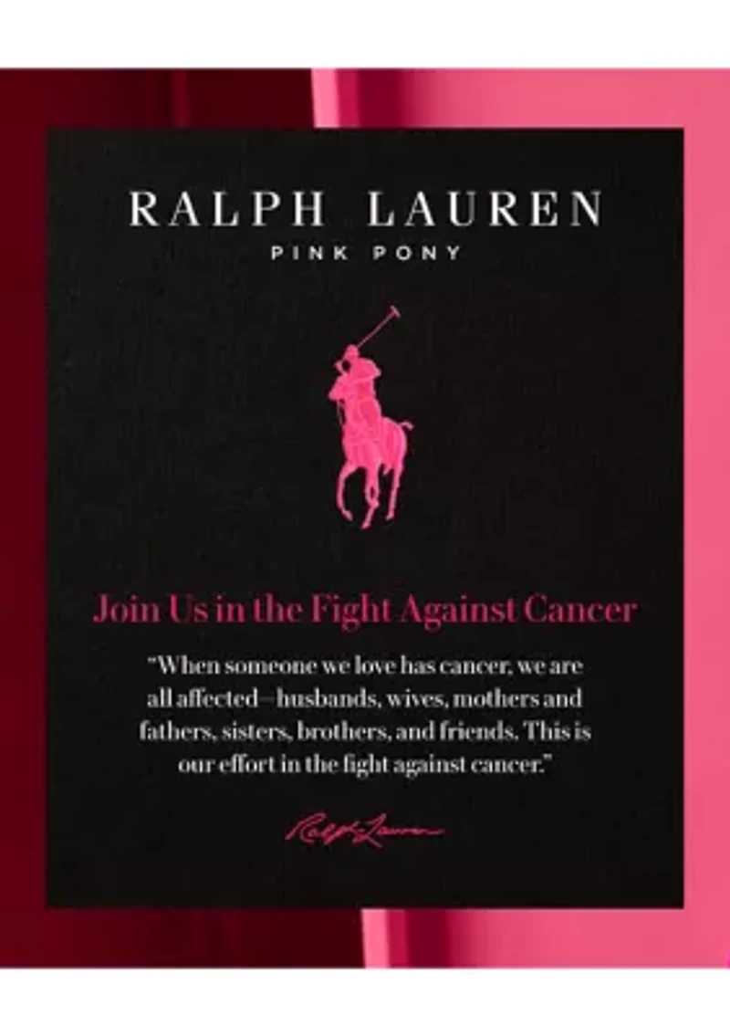 Pink Pony Relaxed Fit Hoodie