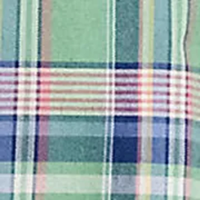 Men's Classic Fit Plaid Oxford Shirt