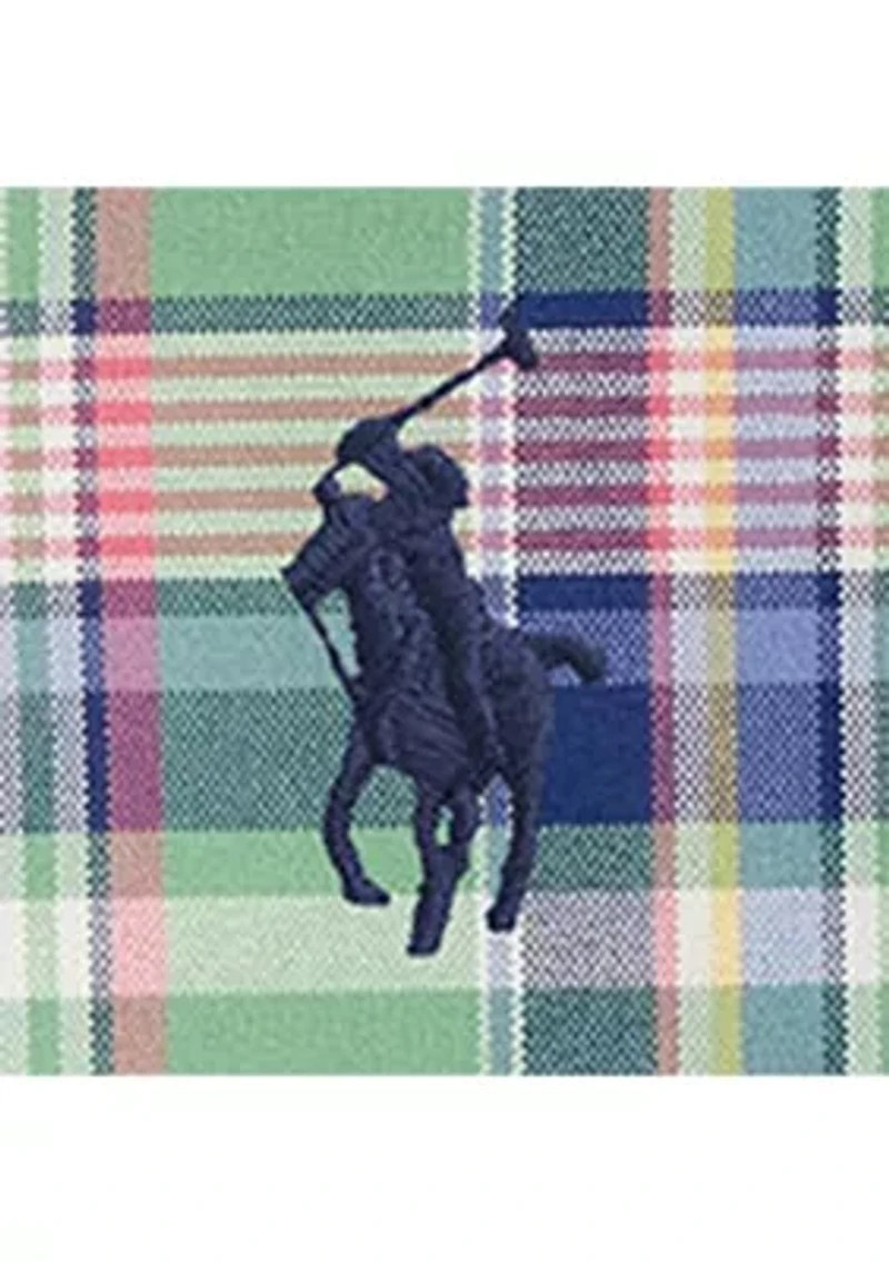 Men's Classic Fit Plaid Oxford Shirt