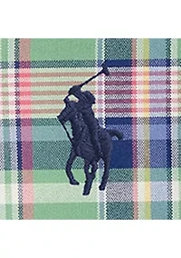 Men's Classic Fit Plaid Oxford Shirt