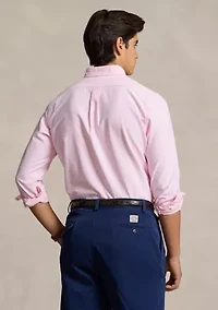 Classic Fit Striped Oxford Shirt