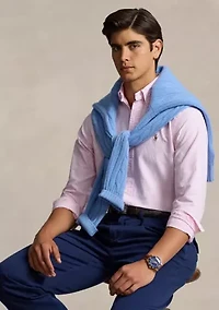 Classic Fit Striped Oxford Shirt