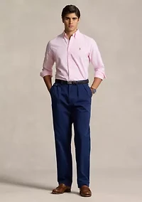 Classic Fit Striped Oxford Shirt