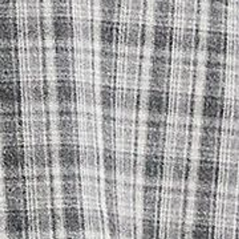 Classic Fit Plaid Brushed Oxford Shirt