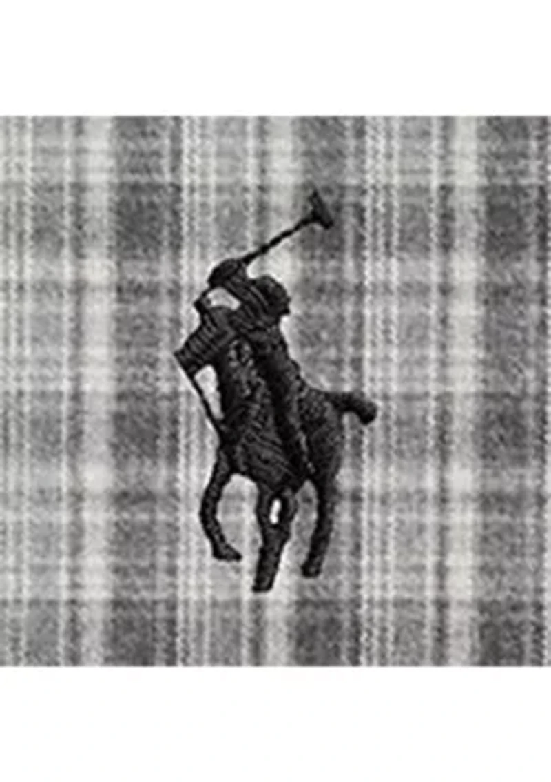 Classic Fit Plaid Brushed Oxford Shirt