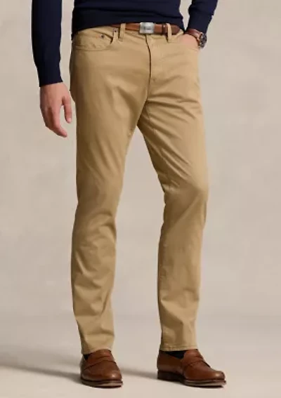 Men's Varick Slim Straight Stretch Sateen Pants