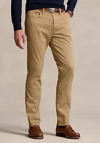 Men's Varick Slim Straight Stretch Sateen Pants