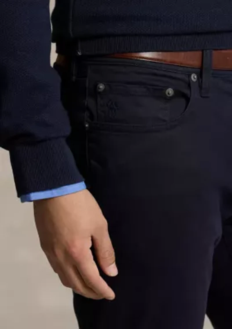 Men's Varick Slim Straight Stretch Sateen Pants