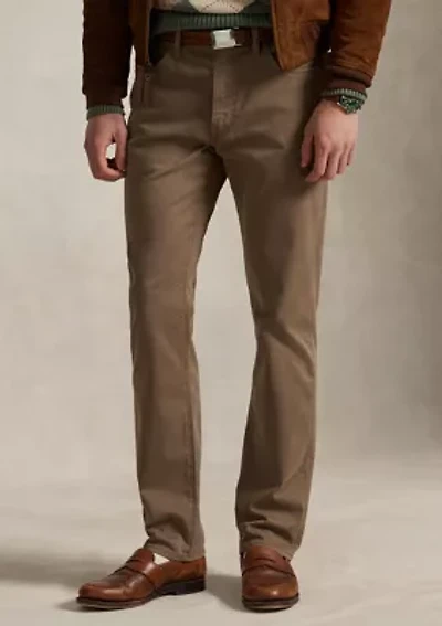 Varick Slim Straight Stretch Sateen Pants