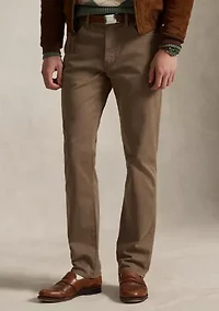 Varick Slim Straight Stretch Sateen Pants