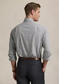 Classic Fit Gingham Twill Shirt