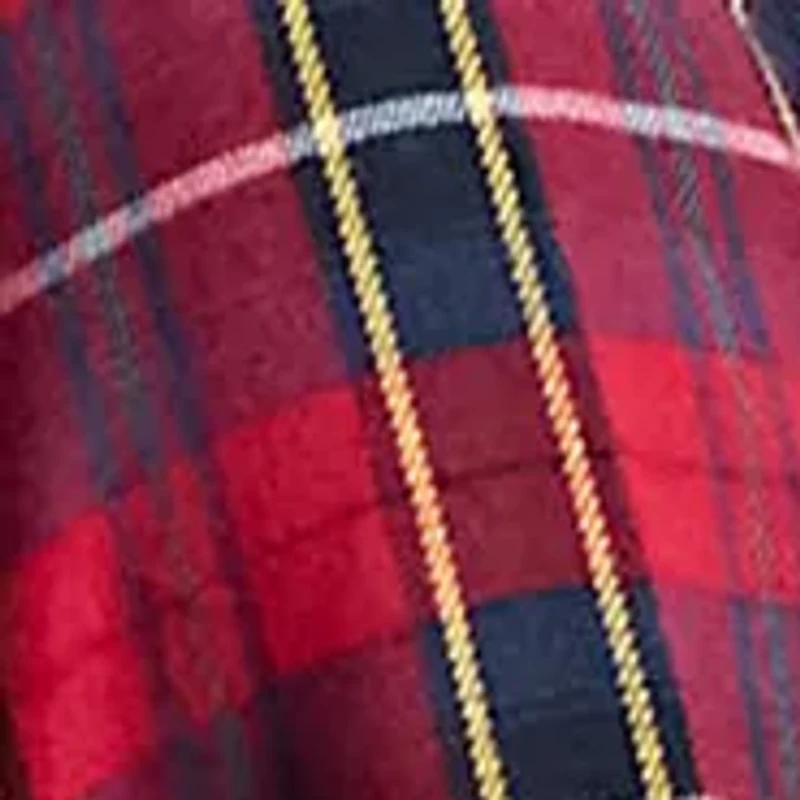 Classic Fit Plaid Twill Shirt