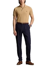 Classic Fit Stretch Mesh Polo Shirt