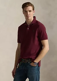 Classic Fit Stretch Mesh Polo Shirt