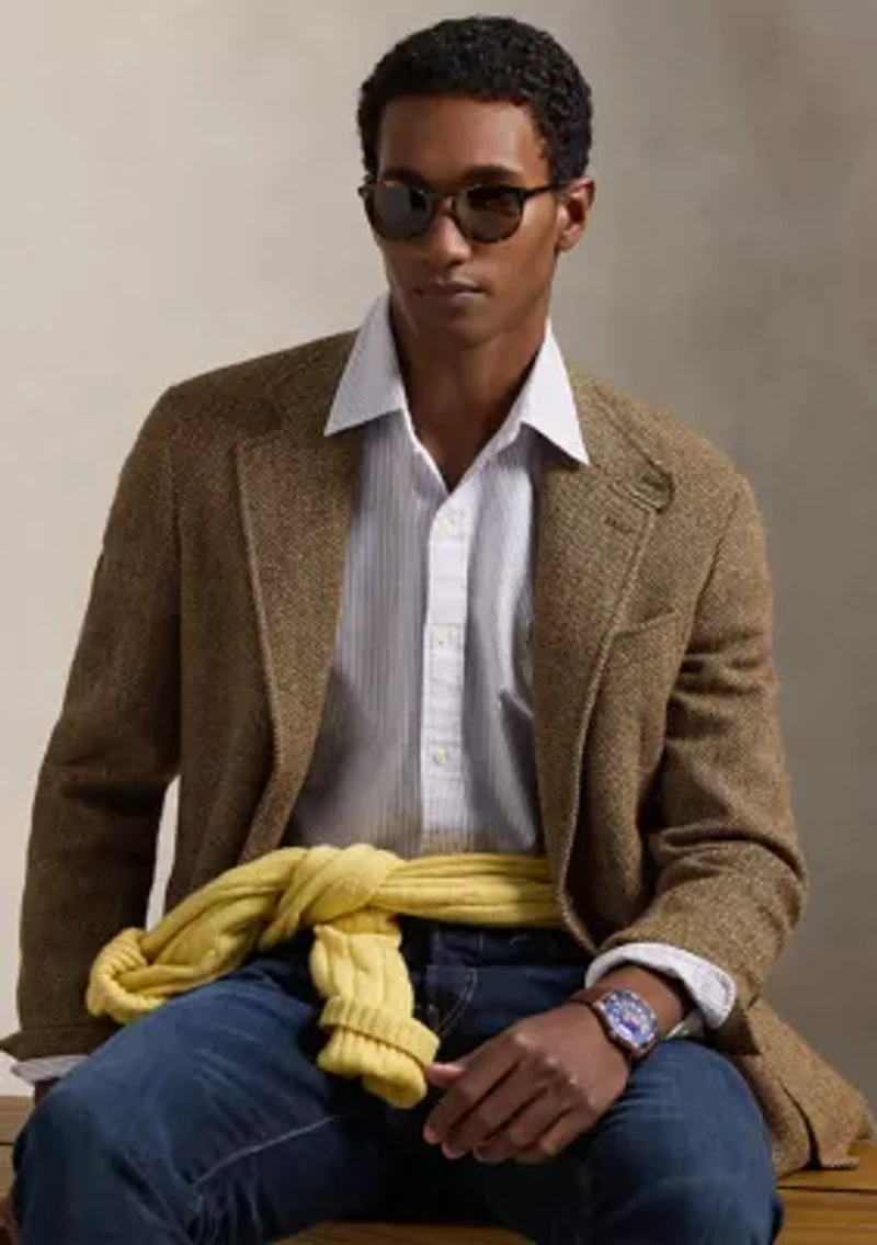 Men's Custom Fit Striped Oxford Shirt