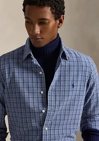 Men's Custom Fit Brushed Oxford Shirt