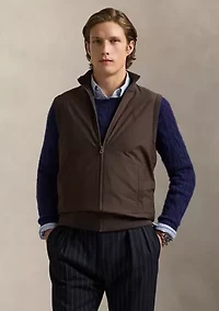 Men's Hybrid Full-Zip Sweater Vest
