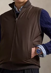 Men's Hybrid Full-Zip Sweater Vest