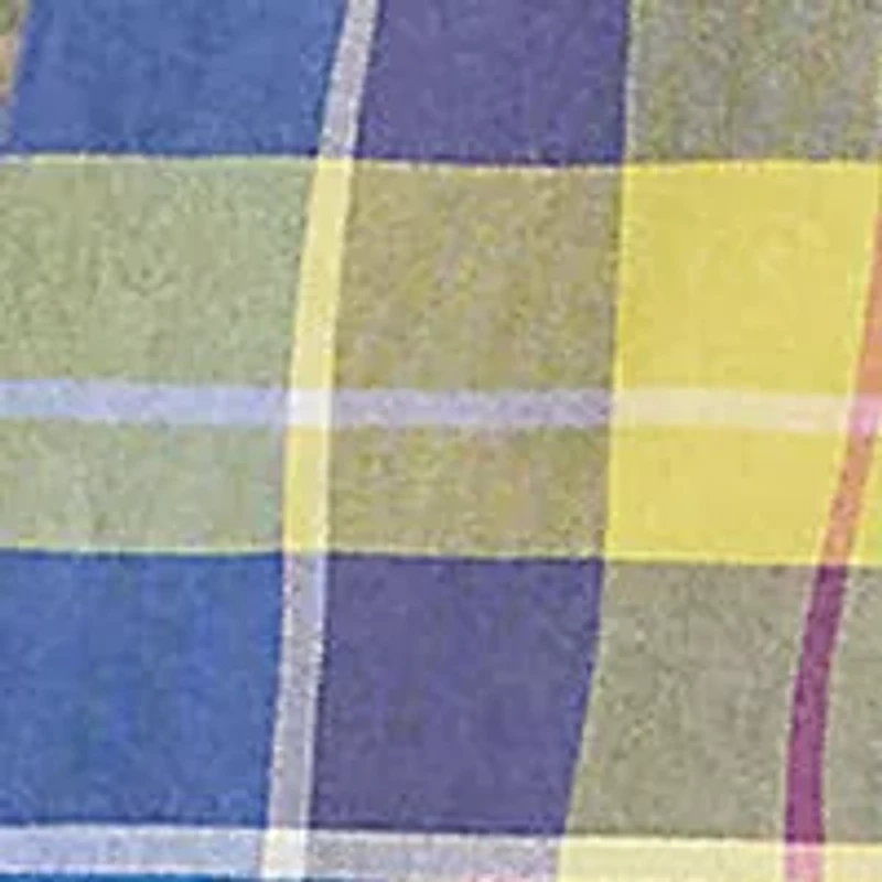 Classic Fit Plaid Oxford Shirt