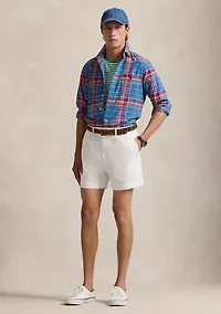 Classic Fit Plaid Oxford Shirt