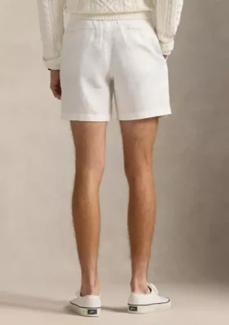 6" Polo Prepster Linen Shorts