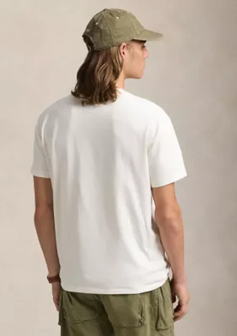 Classic Fit Embroidered Jersey T-Shirt