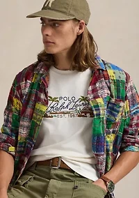 Classic Fit Embroidered Jersey T-Shirt