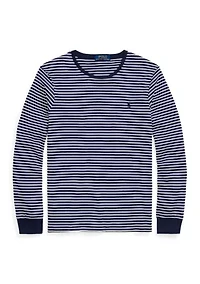 Custom Slim Striped Soft Cotton T-Shirt