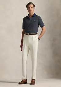 Classic Fit Print Soft Cotton Polo Shirt